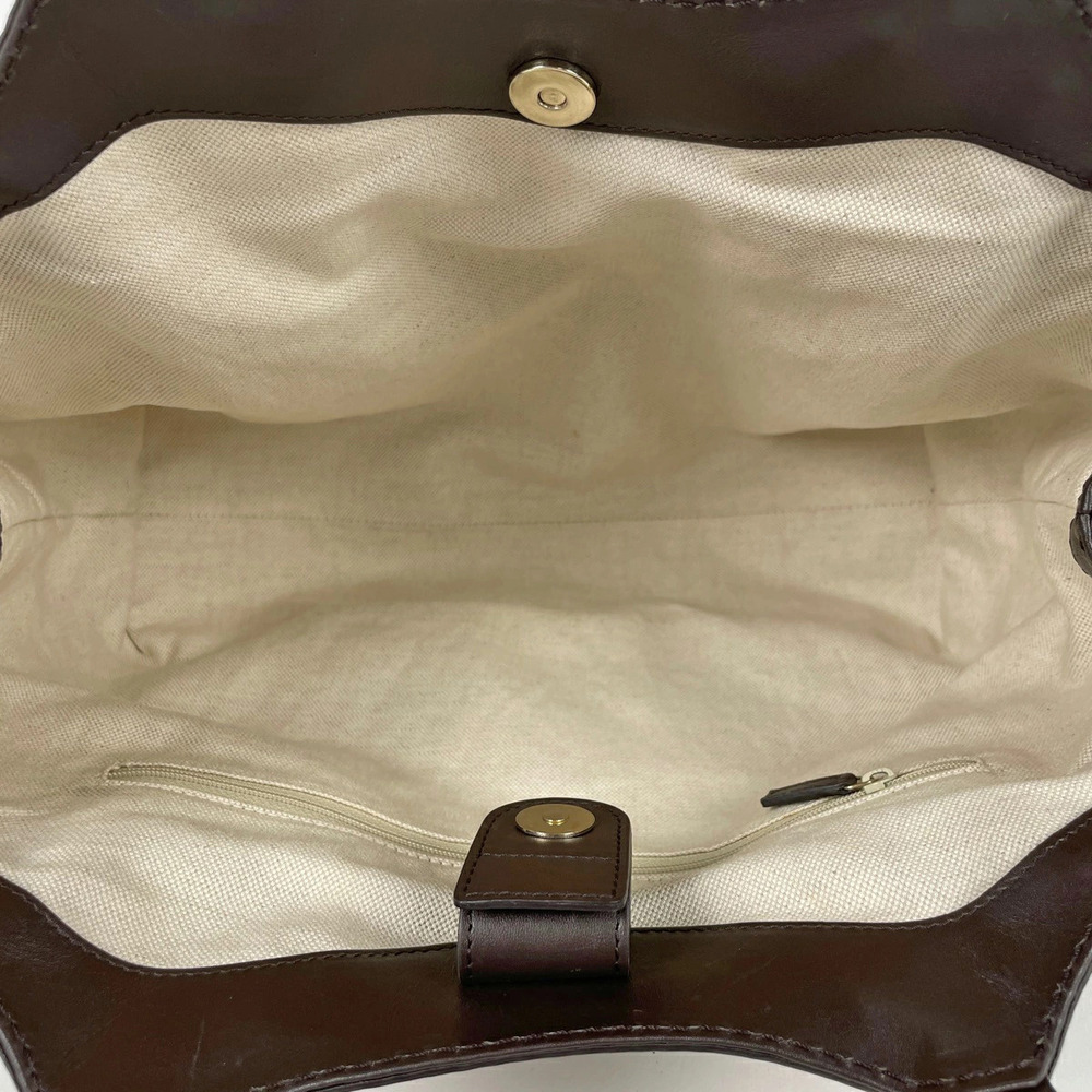 Gucci GG Sukey handbag tote bag tweed canvas brown - Picture 6 of 6